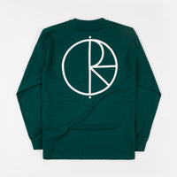 Polar Stroke Logo Long Sleeve T-Shirt - Dark Green thumbnail