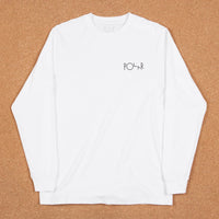 Polar Stroke Logo Long Sleeve T-Shirt - White thumbnail