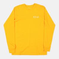 Polar Stroke Logo Long Sleeve T-Shirt - Yellow thumbnail