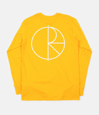 Polar Stroke Logo Long Sleeve T-Shirt - Yellow