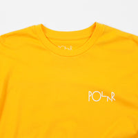 Polar Stroke Logo Long Sleeve T-Shirt - Yellow thumbnail