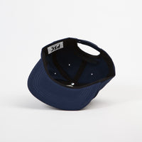 Polar Stroke Logo Snapback Cap - Navy thumbnail