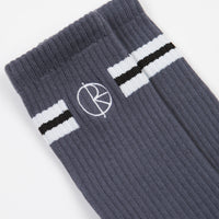 Polar Stroke Logo Socks - Grey thumbnail