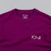 Polar Stroke Logo T-Shirt - Dark Prune thumbnail