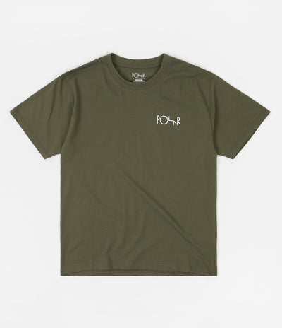 Polar Stroke Logo T-Shirt - Uniform Green