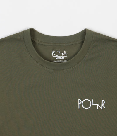 Polar Stroke Logo T-Shirt - Uniform Green