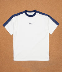 Polar Tape Surf T-Shirt - White / Navy