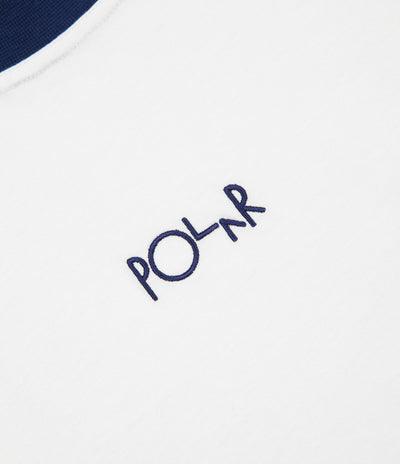 Polar Tape Surf T-Shirt - White / Navy