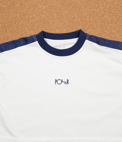 Polar Tape Surf T-Shirt - White / Navy