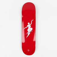 Polar Team No Comply Deck - Red - 8.25" thumbnail