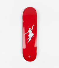 Polar Team No Comply Deck - Red - 8.25"