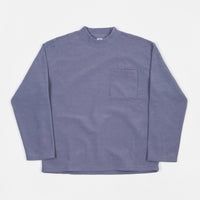 Polar Terry Pullover Long Sleeve T-Shirt - Sky Blue thumbnail