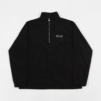 Polar Terry Zip Mockneck Sweatshirt - Black thumbnail