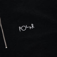 Polar Terry Zip Mockneck Sweatshirt - Black thumbnail