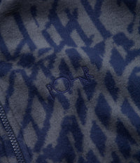 Polar TK Pullover Fleece - Blue / Grey | Flatspot