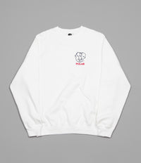 Polar Two Sided Crewneck Sweatshirt - White