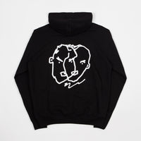 Polar Two Sided Hoodie - Black thumbnail