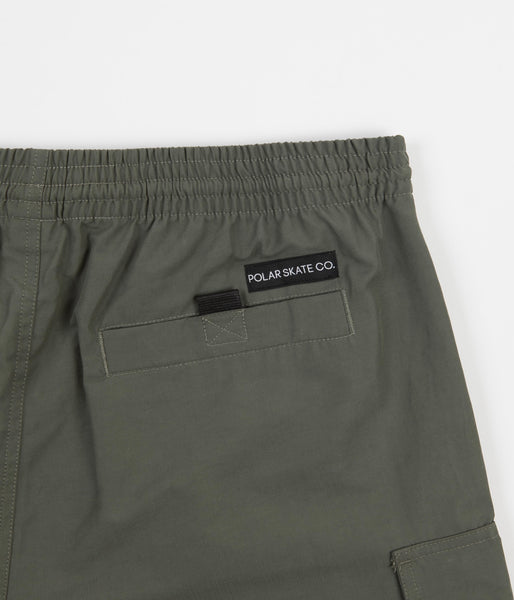 Polar Utility Swim Shorts - Olive | Flatspot