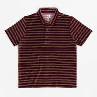 Polar Velour Polo Shirt - Wine thumbnail