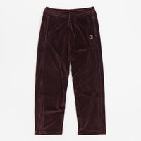 Polar Velour Track Pants - Bordeaux thumbnail