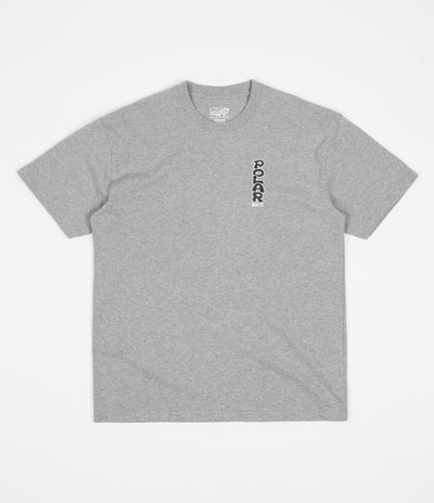 Polar Vertical Logo T-Shirt - Heather Grey