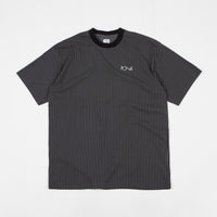 Polar Vertical Stripe T-Shirt - Black thumbnail