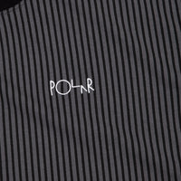 Polar Vertical Stripe T-Shirt - Black thumbnail