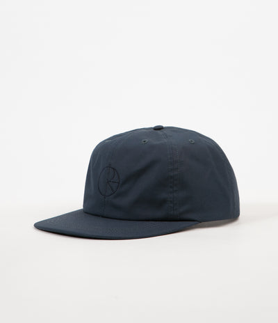 Polar Waxed Cotton Cap - Navy