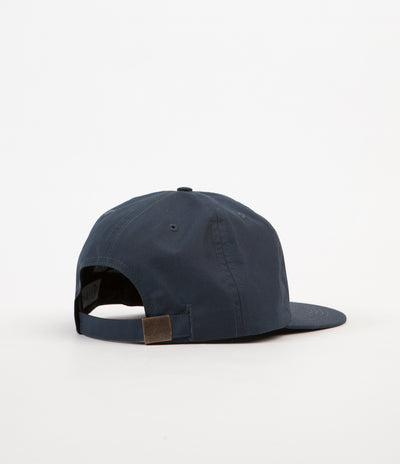 Polar Waxed Cotton Cap - Navy