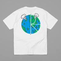 Polar World Fill Logo T-Shirt - White thumbnail