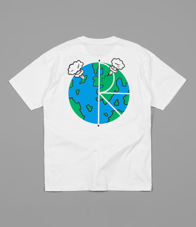 Polar World Fill Logo T-Shirt - White