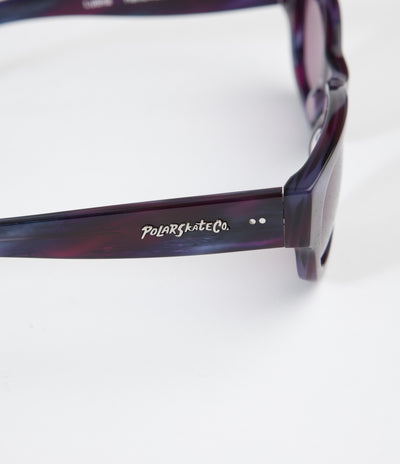 Polar x Sun Buddies Lubna Sunglasses - Purple Waves