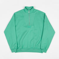 Polar Zip Neck Sweatshirt - Peppermint thumbnail