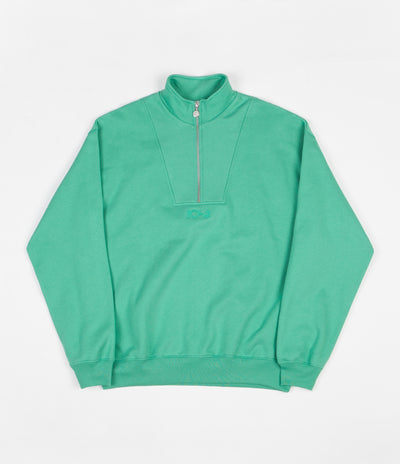 Polar Zip Neck Sweatshirt - Peppermint