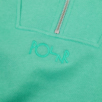 Polar Zip Neck Sweatshirt - Peppermint thumbnail