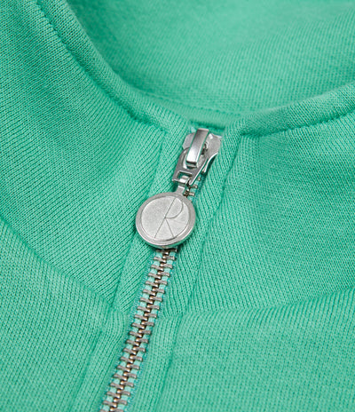 Polar Zip Neck Sweatshirt - Peppermint