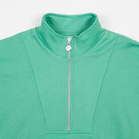 Polar Zip Neck Sweatshirt - Peppermint thumbnail