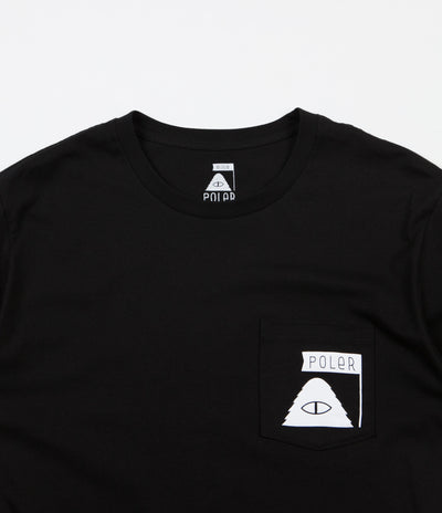 Poler Stuff Summit Pocket T-Shirt - Black