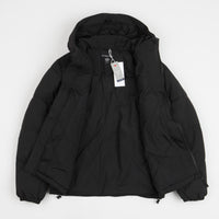 Pop Trading Company Alex Puffer Jacket - Black thumbnail