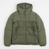 Pop Trading Company Alex Puffer Jacket - Olivine thumbnail