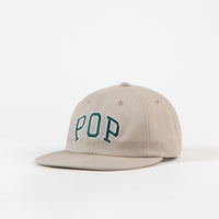 Pop Trading Company Arch Cap - Khaki thumbnail