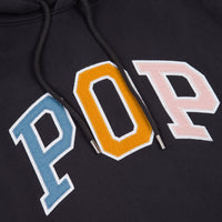 Pop Trading Company Arch Hoodie - Anthracite thumbnail