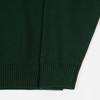 Pop Trading Company Arch Knitted Crewneck Sweatshirt - Bistro Green thumbnail