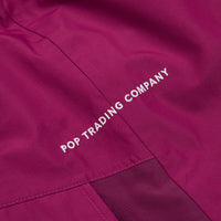 Pop Trading Company Big Pocket Jacket - Raspberry | Flatspot