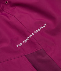 Pop Trading Company Big Pocket Jacket - Raspberry | Flatspot