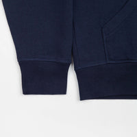 Pop Trading Company Captain Embroidery Hoodie - Navy thumbnail