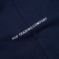 Pop Trading Company Captain Embroidery Hoodie - Navy thumbnail