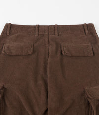 Pop Trading Company Cord Cargo Pants - Brown | Flatspot