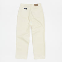 Pop Trading Company DRS Canvas Pants - Off White thumbnail