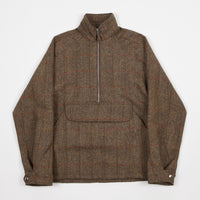 Pop Trading Company DRS Half Zip Jacket - Harris Tweed thumbnail